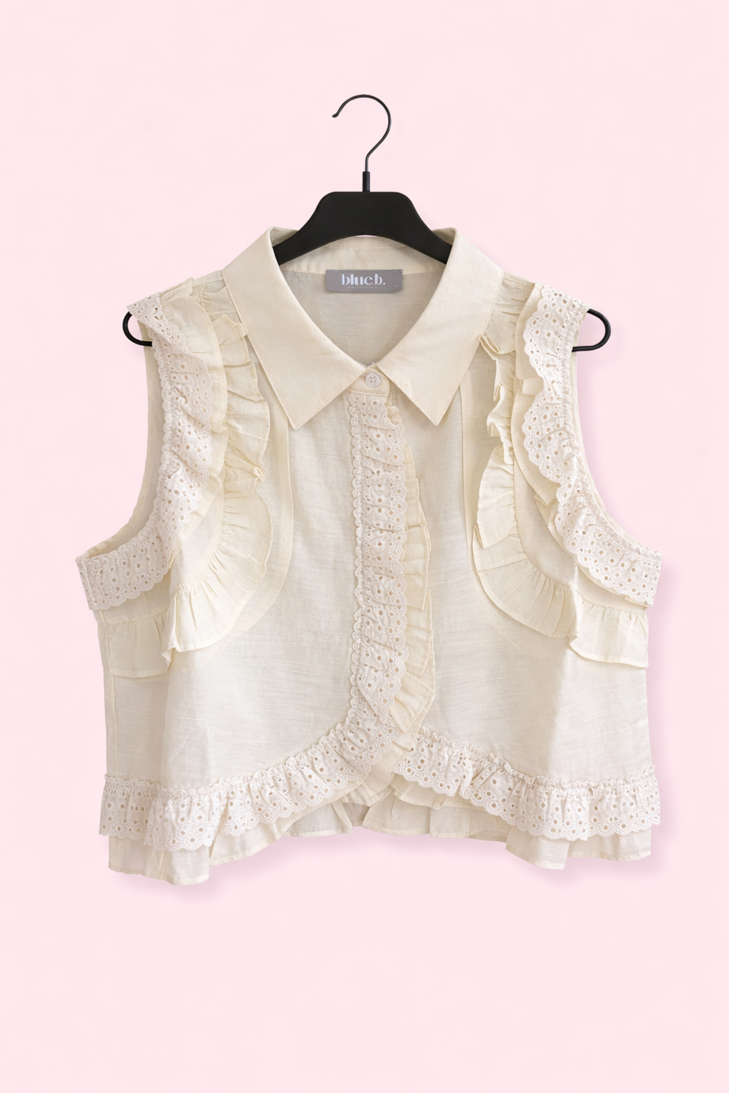 Vintage Cream Blouse